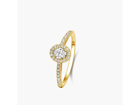 ring briljant - goud 18 kt met briljant | Taste of Luxury