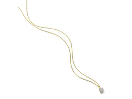 collier briljant - goud | Elegance