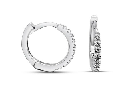 oorring briljant - goud | Elegance