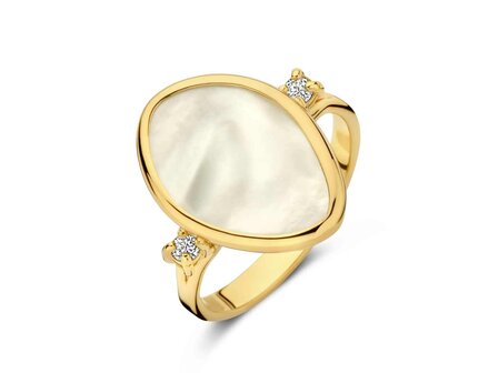 ring briljant - goud | Femme Adoree