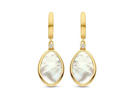 oorring briljant - goud | Femme Adoree