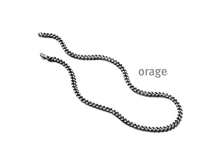 Heren ketting - staal | Orage