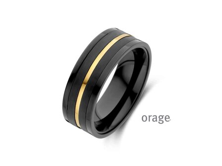 ring heren - staal | Orage