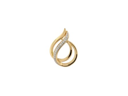 hanger briljant - goud 18 kt met briljant | Taste of Luxury
