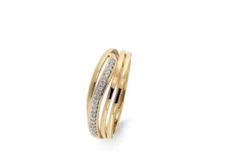 ring briljant - goud 18 kt met briljant | Taste of Luxury