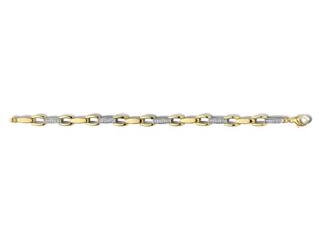 armband briljant - goud | Elegance