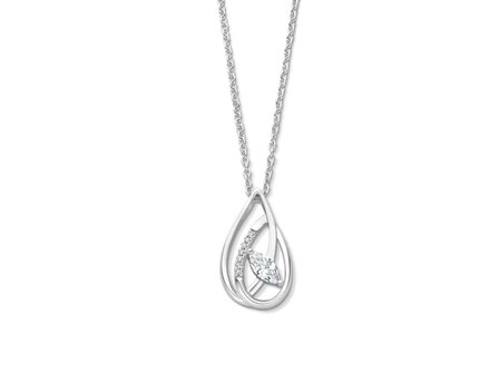 Ketting - zilver | Naiomy