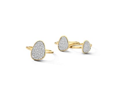 ring briljant - goud | Femme Adoree