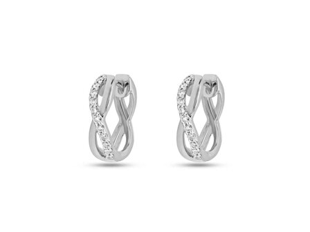 oorring briljant - goud | Elegance