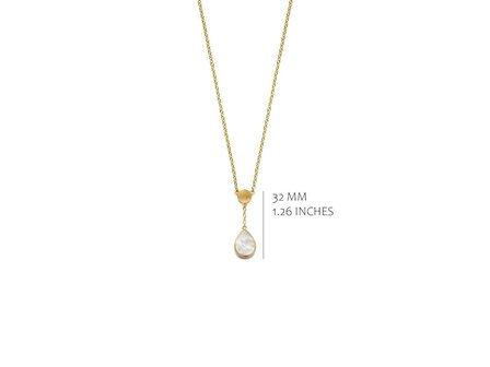 Ketting - vermeille (verguld zilver) | Silverrose