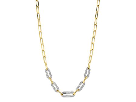 Ketting - vermeille (verguld zilver) | Silverrose