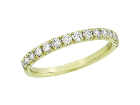 Trouwring briljant - goud | J&amp;A Collectie