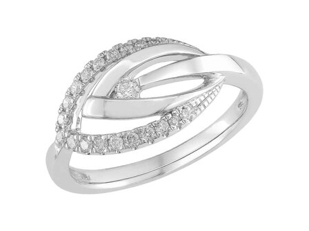 ring briljant - goud 18 kt met briljant | J&amp;A Collectie