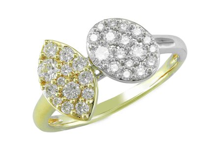 ring briljant - goud 18 kt met briljant | J&amp;A Collectie