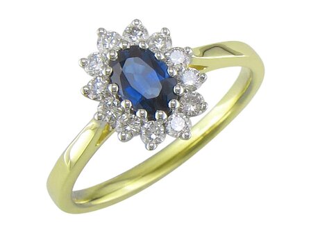 ring briljant - goud 18 kt met briljant | J&amp;A Collectie