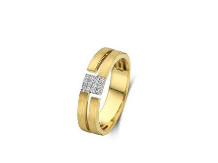 ring briljant - goud 18 kt met briljant | Taste of Luxury