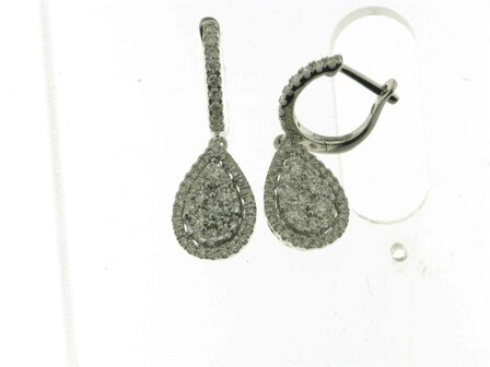 oorring briljant - goud 18 kt met briljant | Taste of Luxury