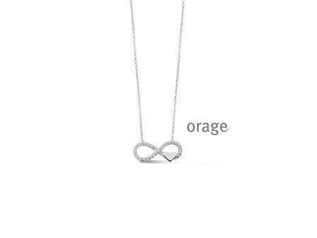 Ketting - zilver | Orage
