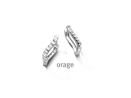 oorring creolen - zilver | Orage