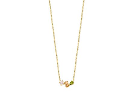 Ketting - zilver | Naiomy