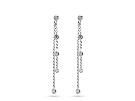 oorring zirkonium - goud | Buffilor