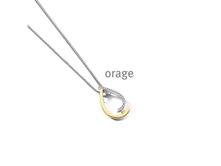 Ketting - zilver | Orage