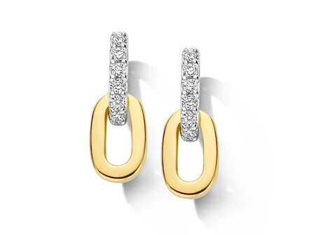 oorring briljant - goud | You &amp; Me