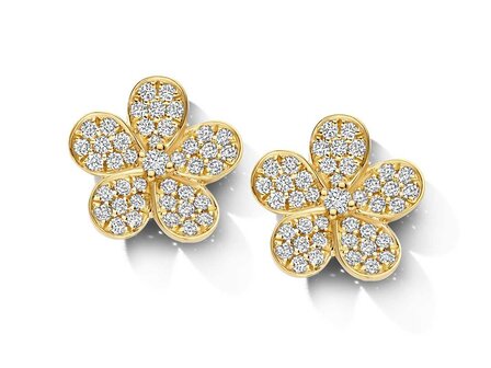 oorring briljant - goud | You &amp; Me
