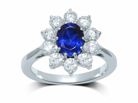 ring briljant - goud 18 kt met briljant | J&amp;A Collectie