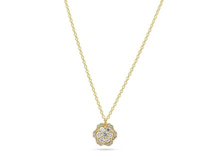 collier briljant - goud | Elegance