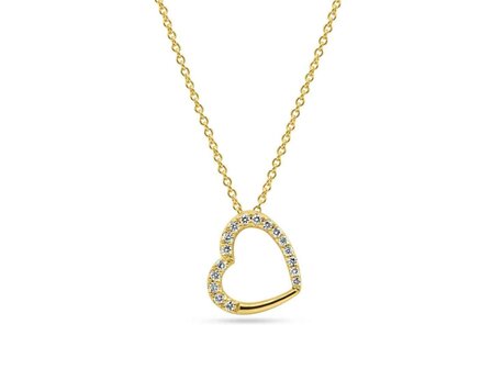 collier briljant - goud | Elegance
