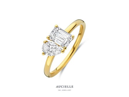 Ring - Aucielle LAB Diamond | Goud 18k &amp; LAB-Diamant