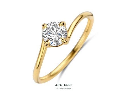 Ring - Aucielle LAB Diamond | Goud 18k &amp; LAB-Diamant