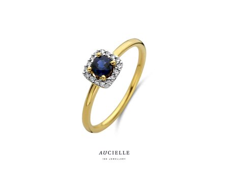 ring briljant - goud | Aucielle