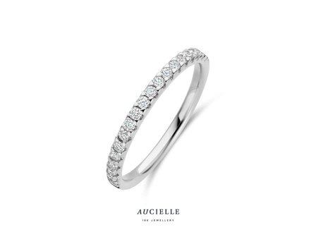 Trouwring briljant - Aucielle LAB Diamond | Goud 18k &amp; LAB-Diamant