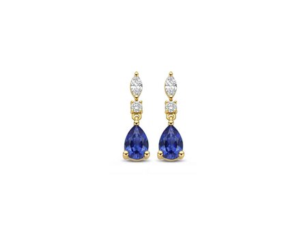 oorring briljant - goud | Taste of Luxury