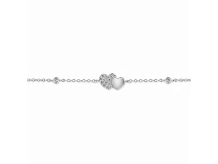 armband - goud 18 kt met zirkonium | Buffilor