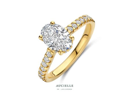 Ring - Aucielle LAB Diamond | Goud 18k &amp; LAB-Diamant