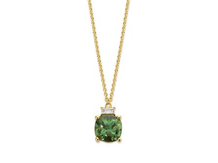 collier briljant - goud 18 kt met briljant | Taste of Luxury