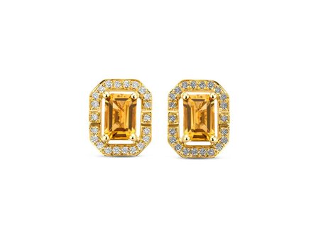 oorring briljant - goud 18 kt met briljant | Taste of Luxury