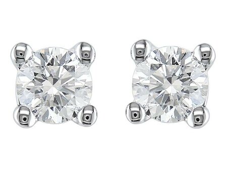oorring briljant - goud | J&amp;A Collectie