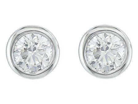 oorring briljant - goud | J&amp;A Collectie