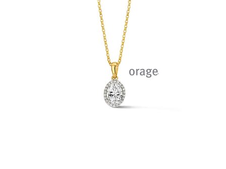 ketting - plaque | Orage