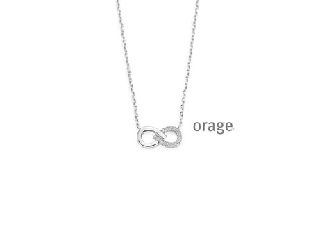 Ketting - zilver | Orage