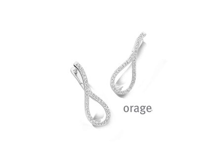 oorring creolen - zilver | Orage