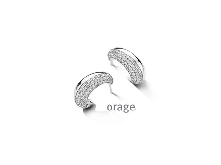 oorring creolen - zilver | Orage