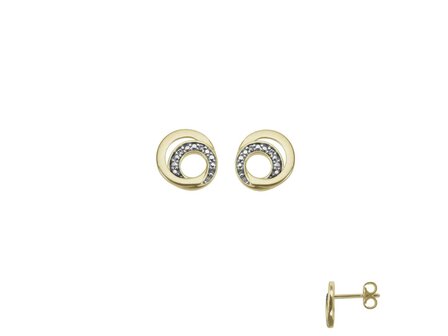 oorring briljant - goud 18 kt met briljant | Taste of Luxury