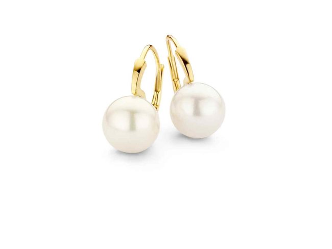 oorring parel - goud | Taste of Luxury