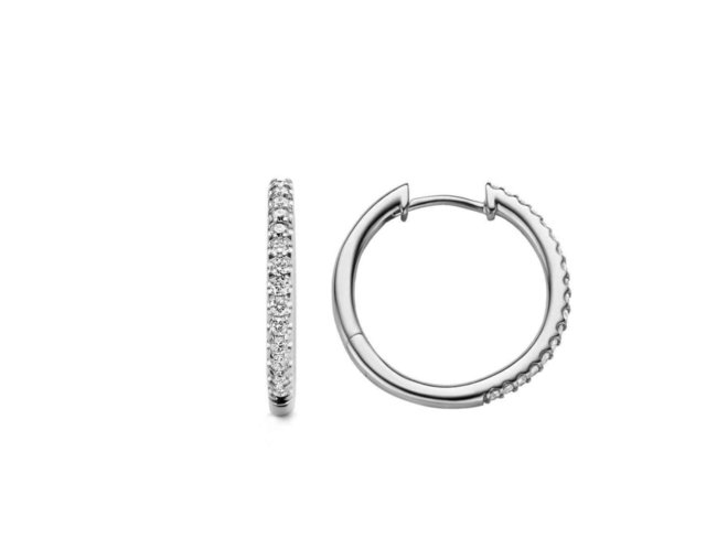 oorring briljant - goud 18 kt met briljant | One More