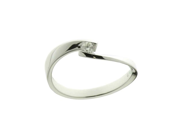 Ring - goud 18 kt met briljant | Taste of Luxury